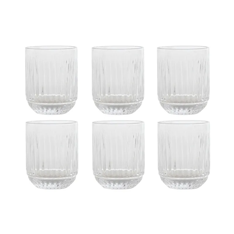 Набор стаканов Home ESPRIT Прозрачный Стеклянный 275 ml (6 штук)