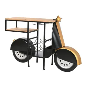 Pudelialus Home ESPRIT Must Kuldne 134 X 36 X 92 CM