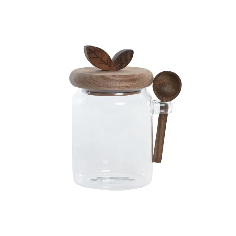 Purkki Home ESPRIT Läpinäkyvä Luonnollinen 600 ml
