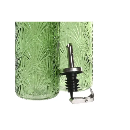 Eļļas un etiķa komplekts Home ESPRIT Zaļš Metāls Alumīnijs Stikls ABS Moderns 500 ml 14 X 7,4 X 32 CM