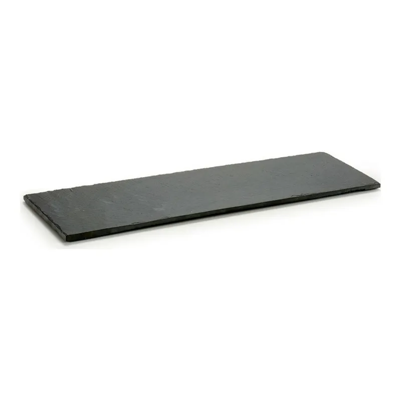 Snack tray Kinvara Black 50 x 0,5 x 15 cm Squared Circular
