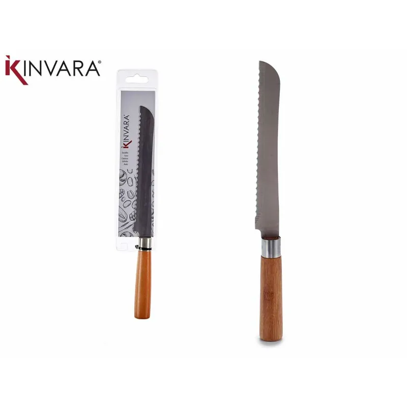 Hambuline Nuga Kinvara Puit Bambus Roostevaba teras Roostevaba teras/Puit 2,8 x 2,5 x 32 cm 32 x 2,5 x 3 cm