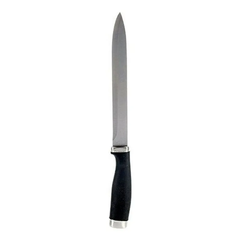 Kööginuga Kinvara Must Hõbedane Roostevaba teras Plastmass Roostevaba teras/Puit 3,5 x 33 x 2 cm 33 x 2 x 3,5 cm