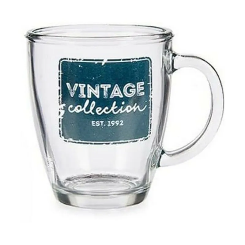 Velika Šalica Vintage Vivalto Läbipaistev 320 ml