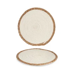 Tabletti Gift Decor Valkoinen Luonnollinen 35 x 1 x 35 cm
