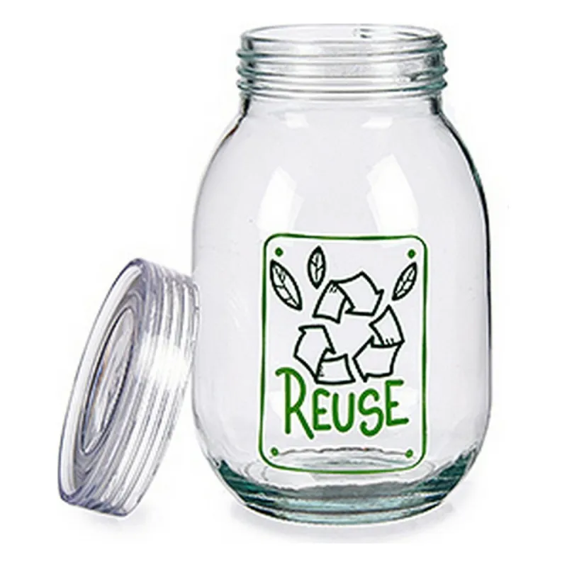 лодка Vivalto Reuse Прозрачный 1,8 L Cтекло (4 штук)