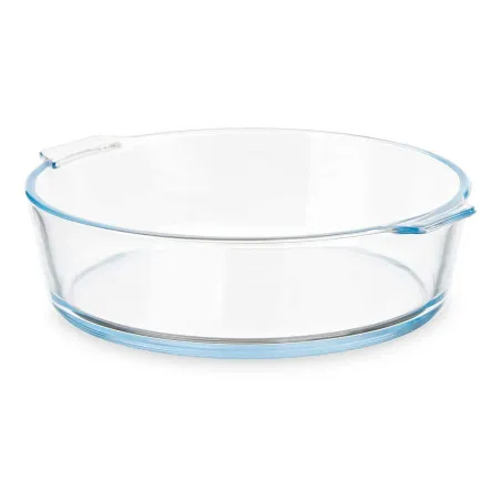Serving Platter Vivalto Transparent Borosilicate Glass 1,6 L 23 x 6 x 20 cm 23 x 6 x 21 cm With handles (12 Units)