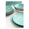 Dinnerware Set Quid Montreal Ceramic Turquoise Stoneware 18 Pieces