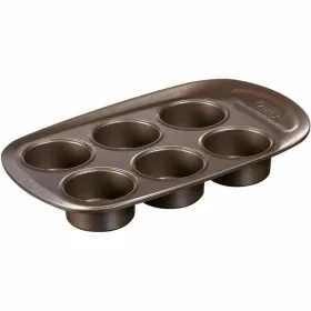 Muffinipann Pyrex Pruun