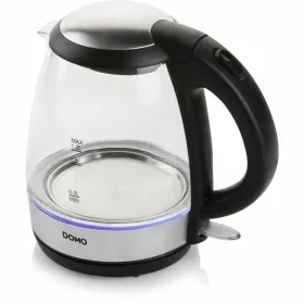 Vedenkeitin DOMO DO9218WK Hopeinen Ruostumaton teräs Kristalli 2200 W 1,2 L