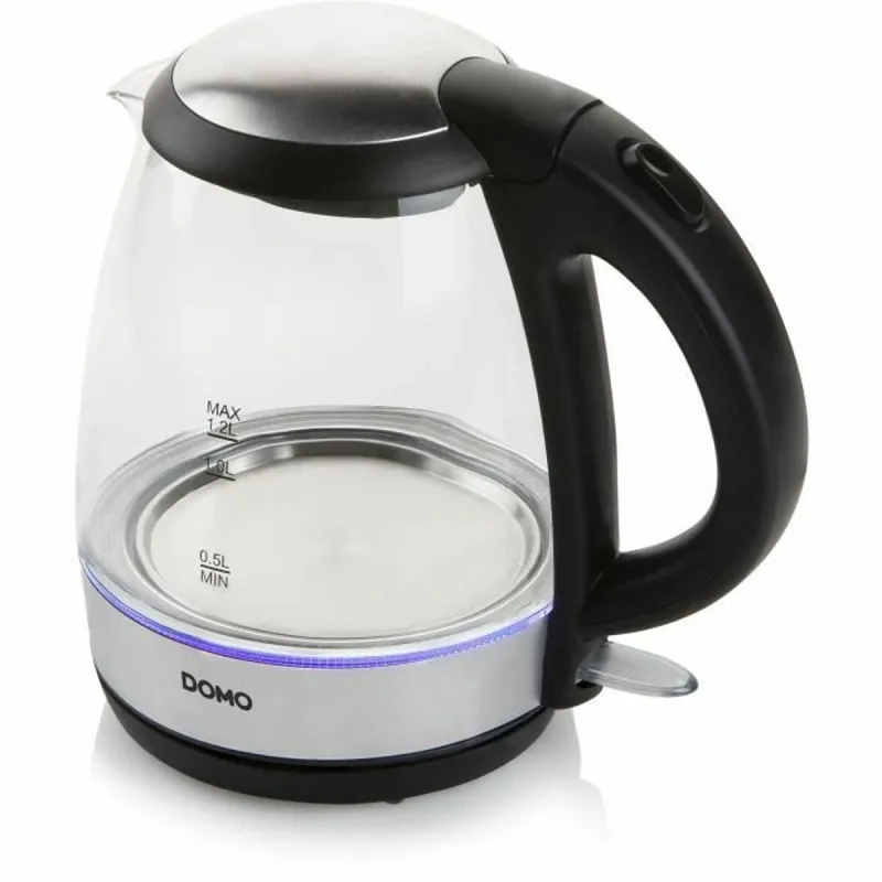 Virdulys DOMO DO9218WK Sidabras Nerūdijantis plienas Stiklas 2200 W 1,2 L