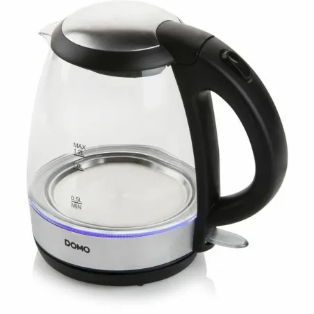 Virdulys DOMO DO9218WK Sidabras Nerūdijantis plienas Stiklas 2200 W 1,2 L