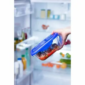 Hermeetiliselt Suletavate ja Virnastatavate Köögimahutite Komplakt Pyrex Cook & Go Ristkülikukujuline 0,8 L 5 Tükid