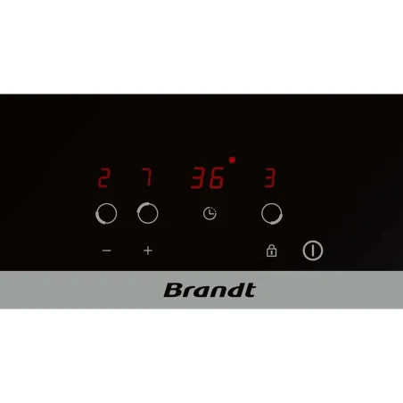 Glass-Ceramic Hob Brandt BPV6320B 60 cm