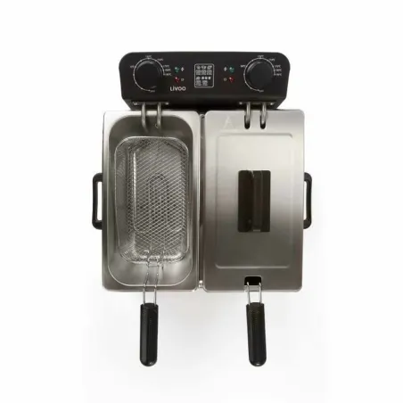 Rasvakeitin Livoo DOC217 3300W Hopeinen 6 L