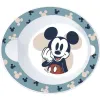 Children’s Dinner Set Stor MICROWAVE MEAL SET BOWL + MICKEY SPOON Plastic (2 Pieces)