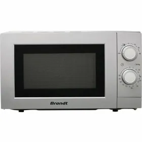 Mikroaaltouuni Brandt 700 W 20 L Hopeinen 700 W 20 L