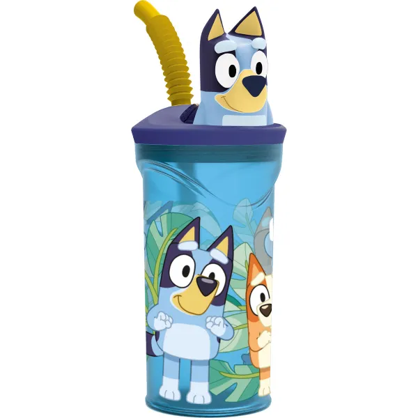 Puodelį su Šiaudeliu Bluey PVC 3D
