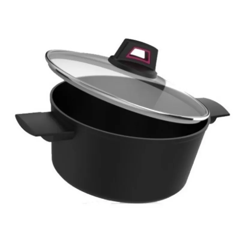 Kastrul kaanega Taurus KCK4024 Must 4,5 L