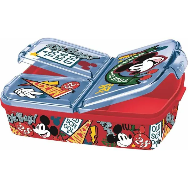 Lõunasöögikarp Mickey Mouse Multiple Mickey True Champions