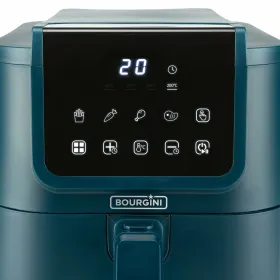 Air Fryer Bourgini 184176 AZUL Black 8 L