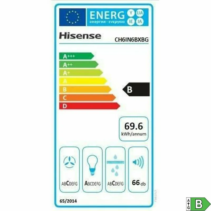 Liesituuletin Hisense CH6IN6BXBG Teräs