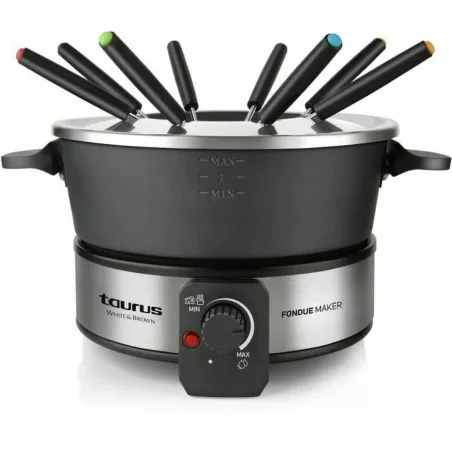 Fondue Taurus FF2 Musta Hopeinen 1000 W
