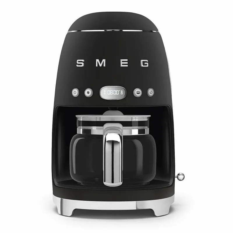Капельная кофеварка Smeg DCF02BLMEU 1 050 Bт Матово-черный