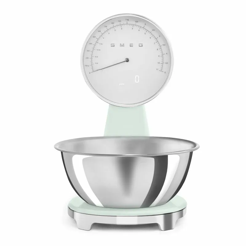 кухонные весы Smeg KSF01PGWW Зеленый 5 kg