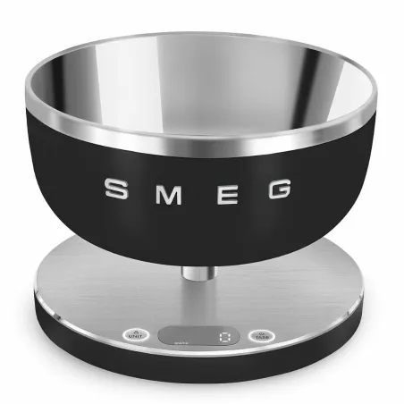 virtuves svarus Smeg KSC01BLMWW Melns 5 kg Digitāls