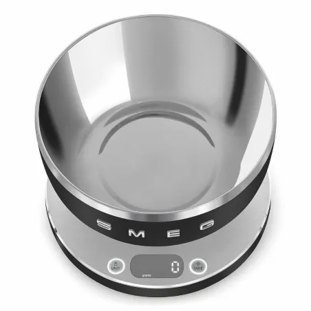 Keittiövaaka Smeg KSC01BLMWW Musta 5 kg Digitaalinen