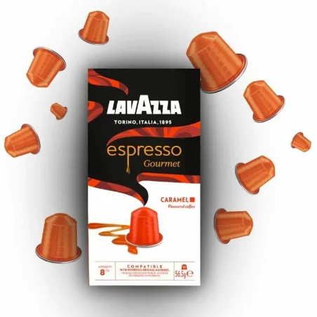 Kafijas Kapsulas Lavazza Espresso Gourmet Caramel 10 Daudzums (10 gb.)