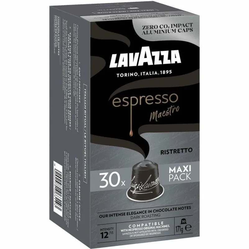 Kafijas Kapsulas Lavazza Espresso Maestro Ristretto 30 Daudzums (30 gb.)