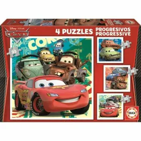 Palapeli Educa Cars (4 osaa)
