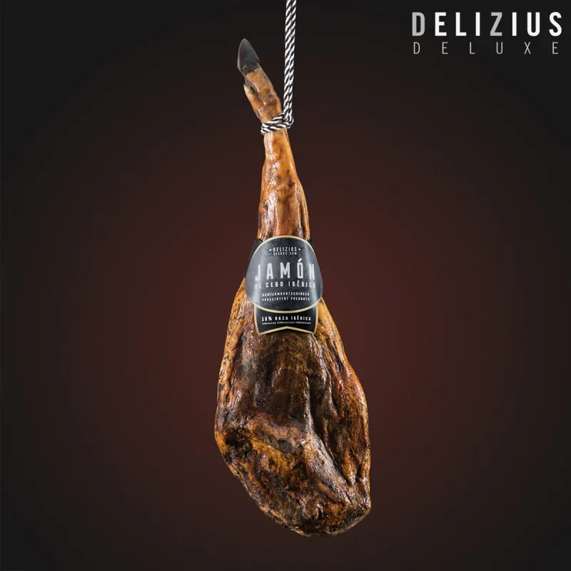 Teraviljaga toidetud Iberico sink Delizius Deluxe