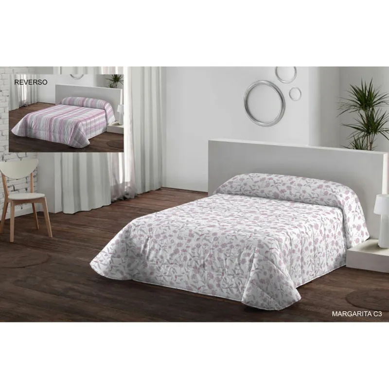 Tekikoti komplekt Hosteline MARGARITA Roosa Voodi 180 cm 3 Tükid, osad