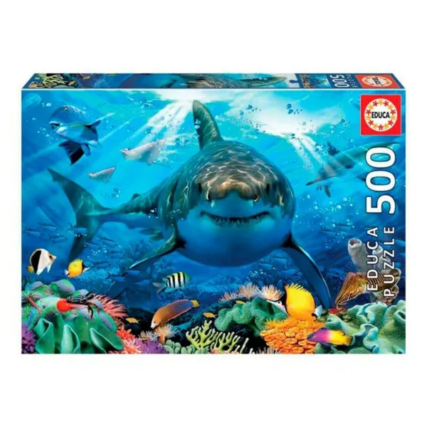Palapeli White Shark Educa (500 pcs)