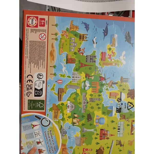 Lasten palapeli Europe Map Educa (150 pcs)