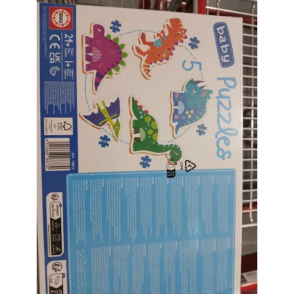 Child's Puzzle Educa    Dinosaur 5 Pieces