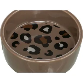 Suņu barotava Trixie Leo Brūns Keramika Ø 12 cm 300 ml