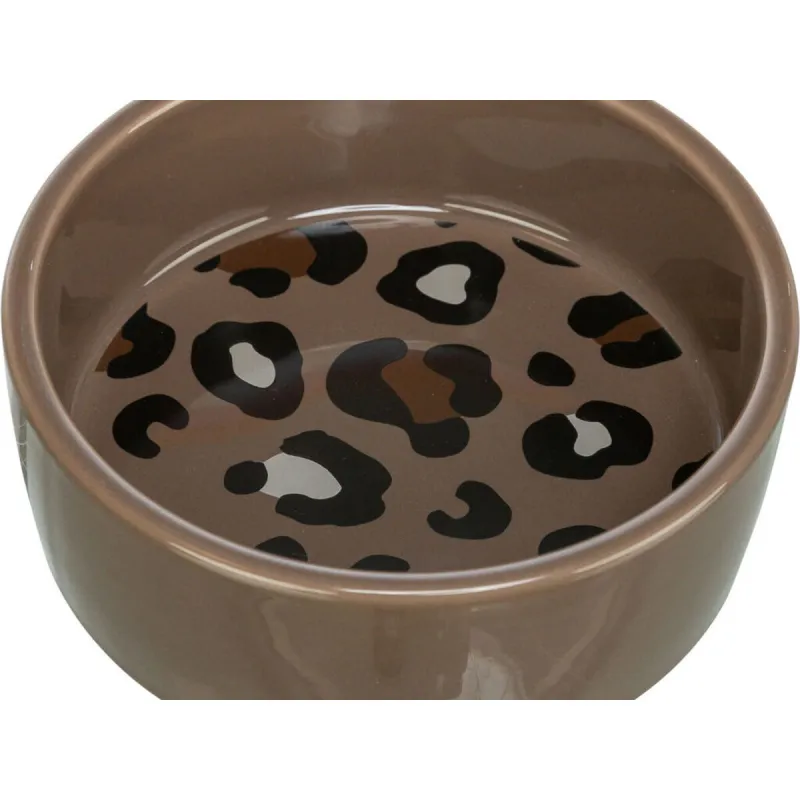 Koiran ruoka-annostelija Trixie Leo Ruskea Keraminen Ø 12 cm 300 ml