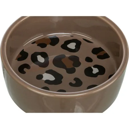 Koiran ruoka-annostelija Trixie Leo Ruskea Keraminen Ø 12 cm 300 ml