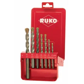 Ritinių rinkinys RUKO Metalinis Widia Dėžė 75 Dalys
