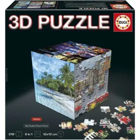 Palapeli Educa 3D 216 Kappaletta (6 osaa)