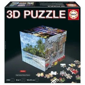 Головоломка Educa 3D 216 Предметы (6 штук)