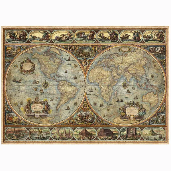 Palapeli Educa Orbis Terrarum 1000 Kappaletta