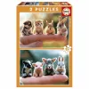 Palapeli Educa Baby Animals 2 x 20 (2 osaa)