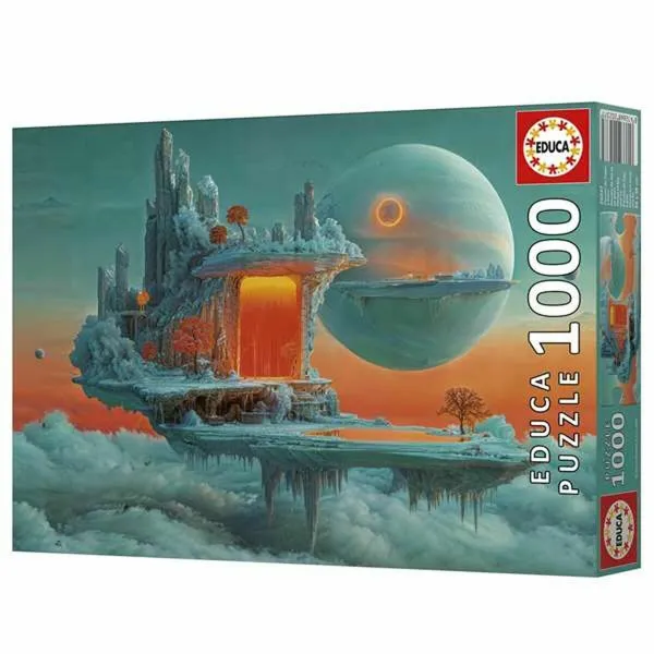Palapeli Educa Fire & Ice Planet 1000 Kappaletta