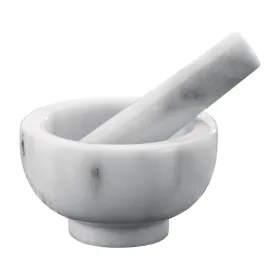 Küchenprofi - Marble Mortar for Herbs and Spices 8x5 cm