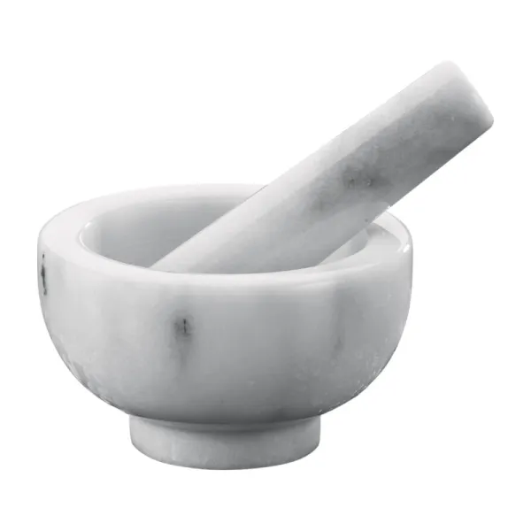 Küchenprofi - Marble Mortar for Herbs and Spices 8x5 cm